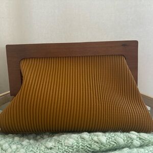 Amber clutch purse